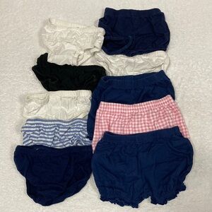 Carters diaper covers, bloomers size 6m